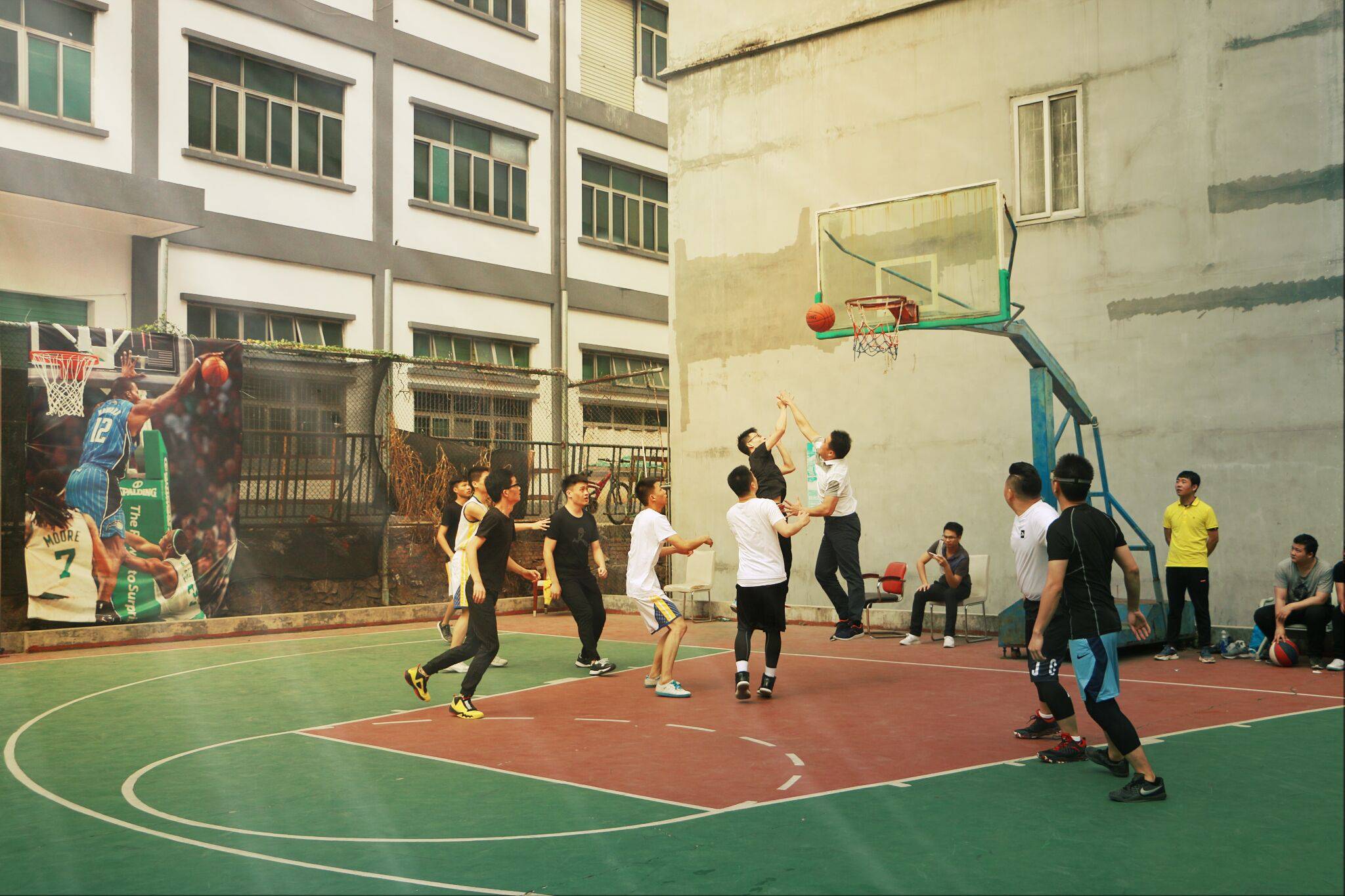 源中瑞篮球友谊赛